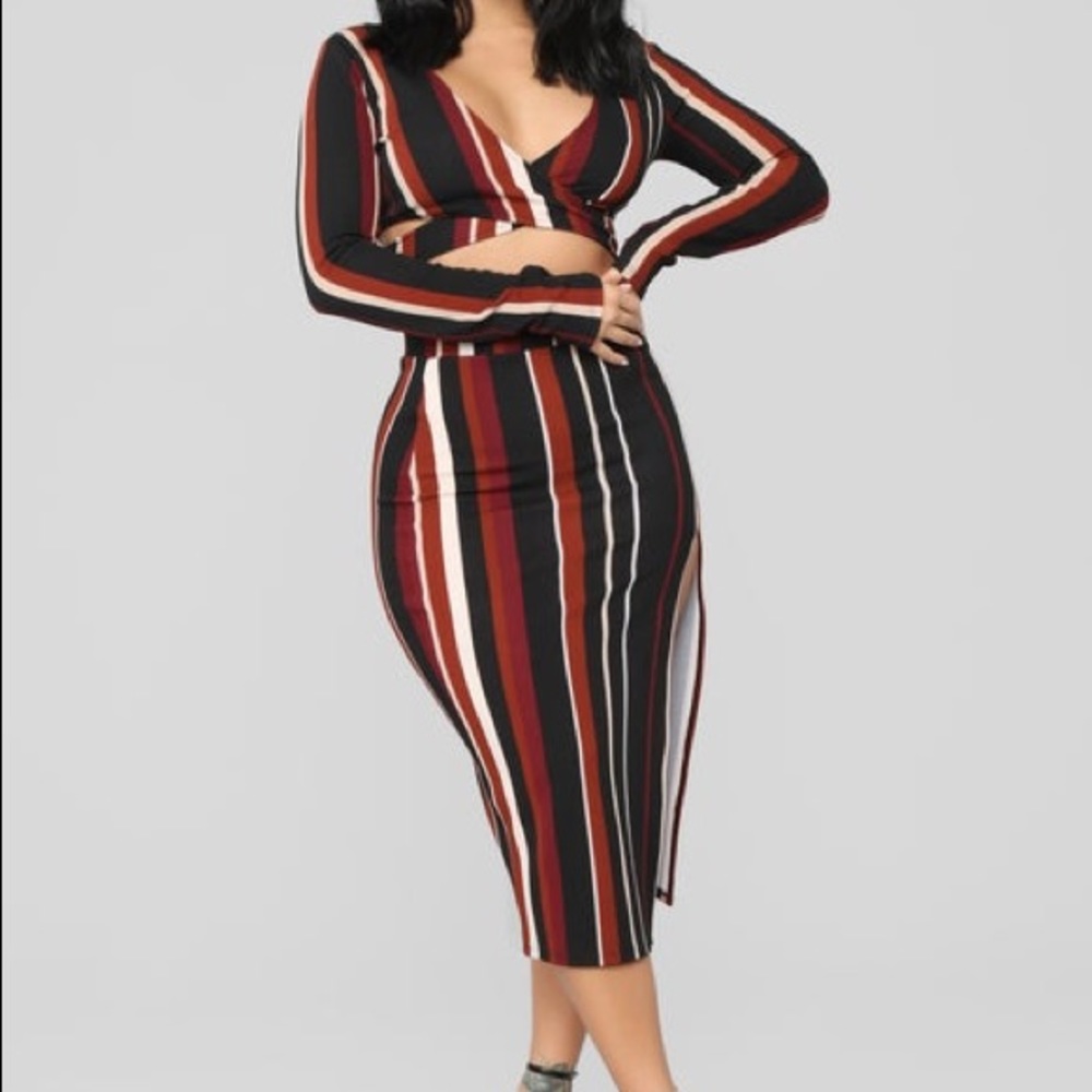 Fashion nova Skirt set